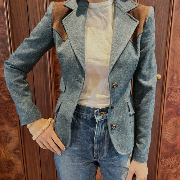 VINTAGE: (90’s) DOLCE & GABBANA BLAZER SIZE: 40 - RARE ITEM IMMACULATE CONDITION - Picture 1 of 6